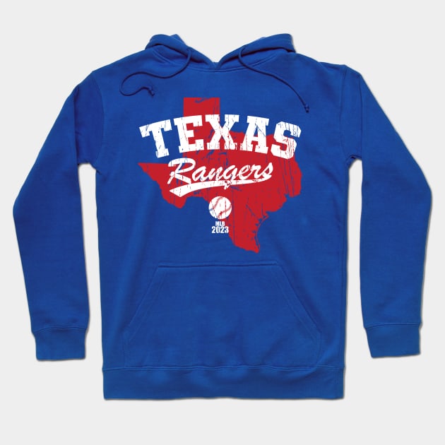 Texas - Rangers - 2023 Hoodie by Nagorniak